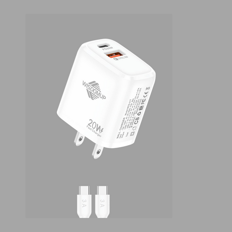 Fast Charger & Cable Set - North American Plug