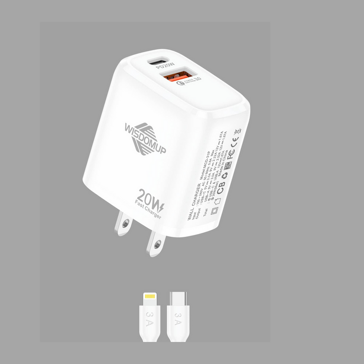 Fast Charger & Cable Set - North American Plug
