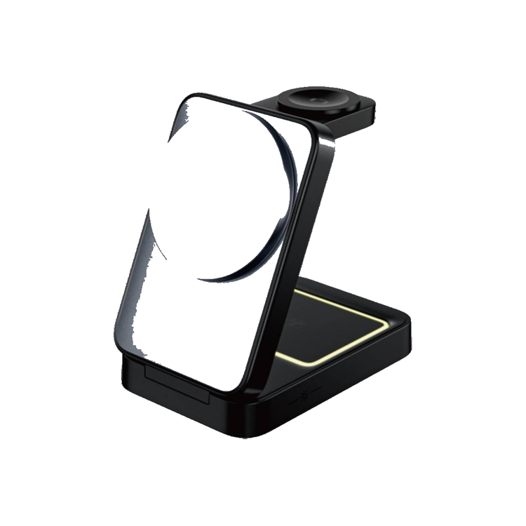 15W Foldable 3-in-1 Magnetic Wireless Charger