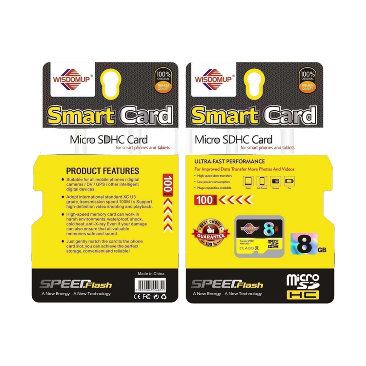 8GB U3 A1 V30 microSD Memory Card