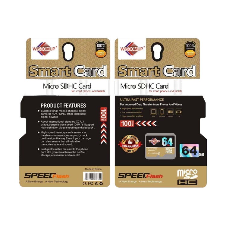 64GB U3 A1 V30 microSD Memory Card