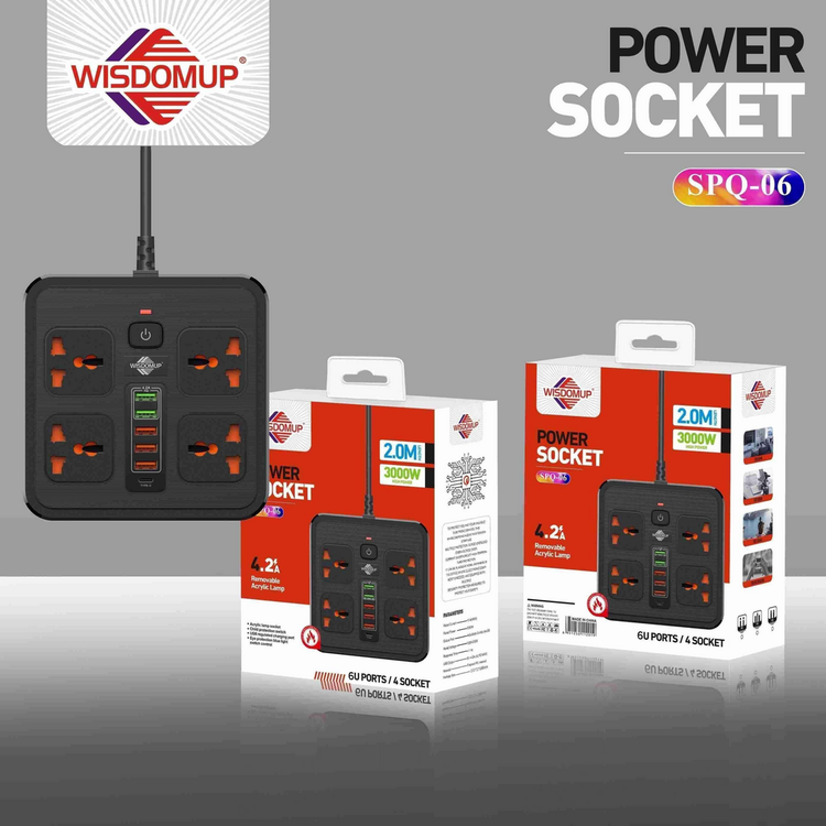 USB Fast-Charging Power Strip