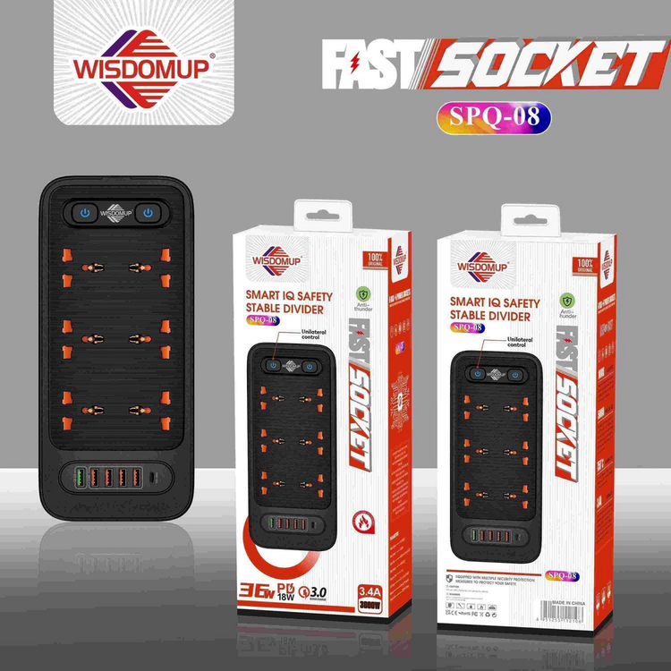 USB Fast-Charging Power Strip