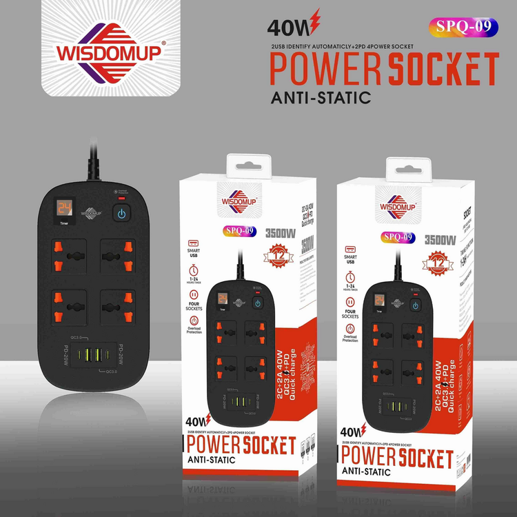 USB Fast-Charging Power Strip