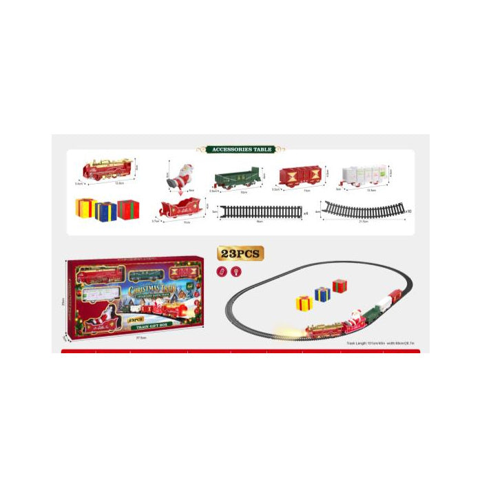 Electric Train Track Set