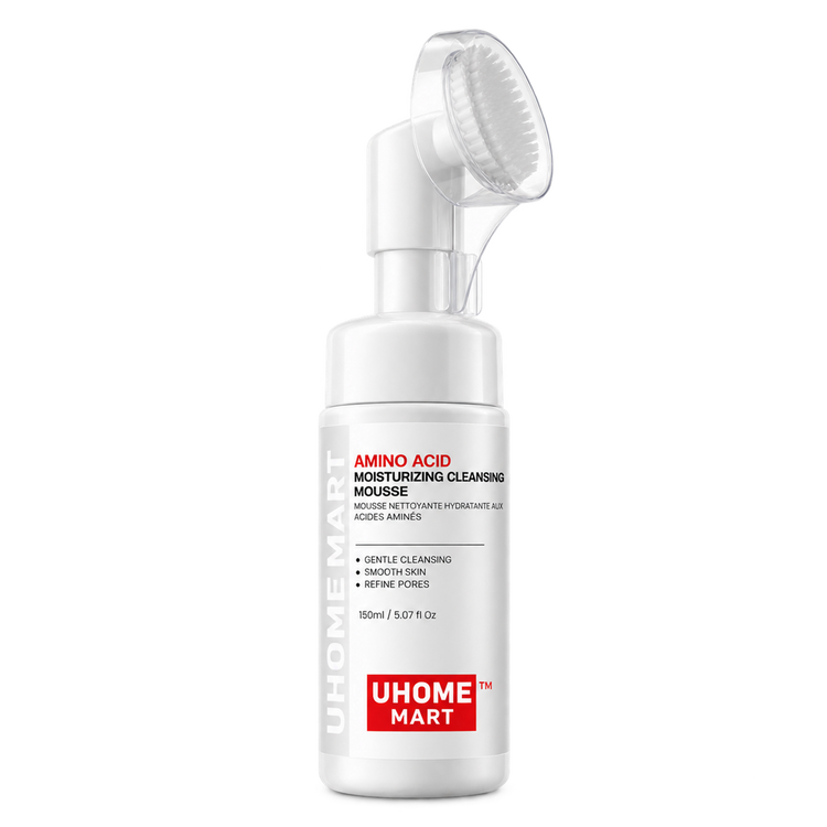 UHOME MART Amino Acid Moisturizing Cleansing Mousse, 150mL