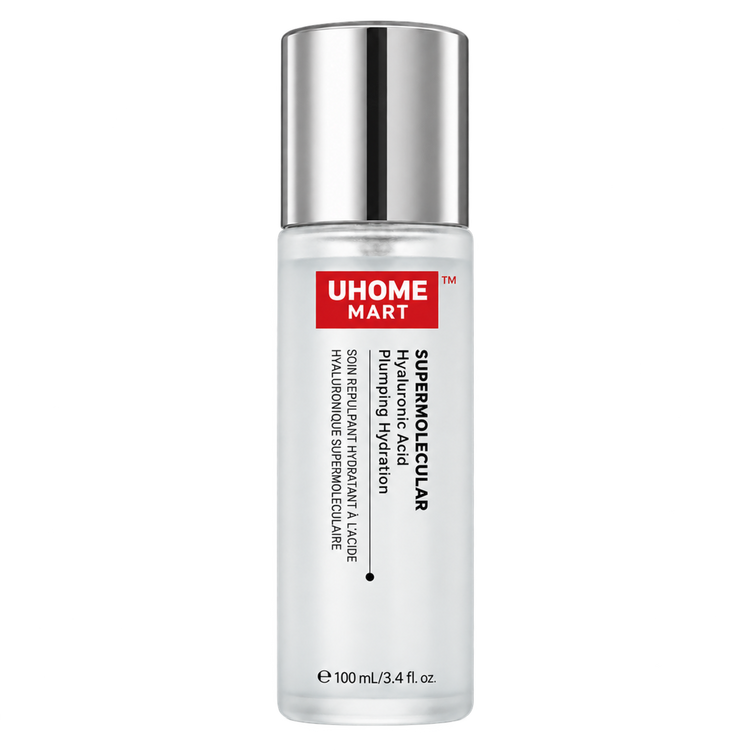 UHOME MART Supermolecular Hyaluronic Acid Plumping Hydration Toner, 100mL