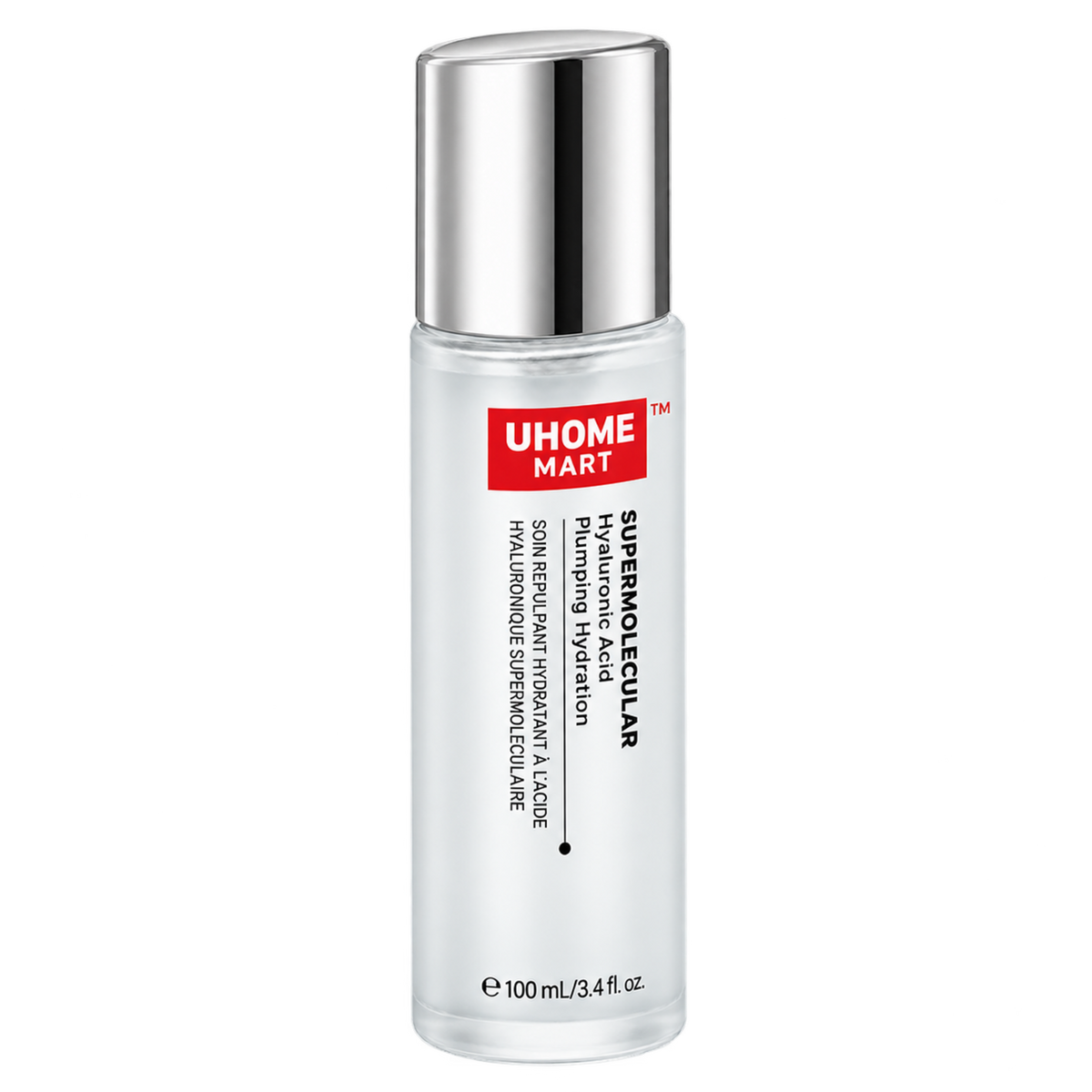 UHOME MART Supermolecular Hyaluronic Acid Plumping Hydration Toner, 100mL