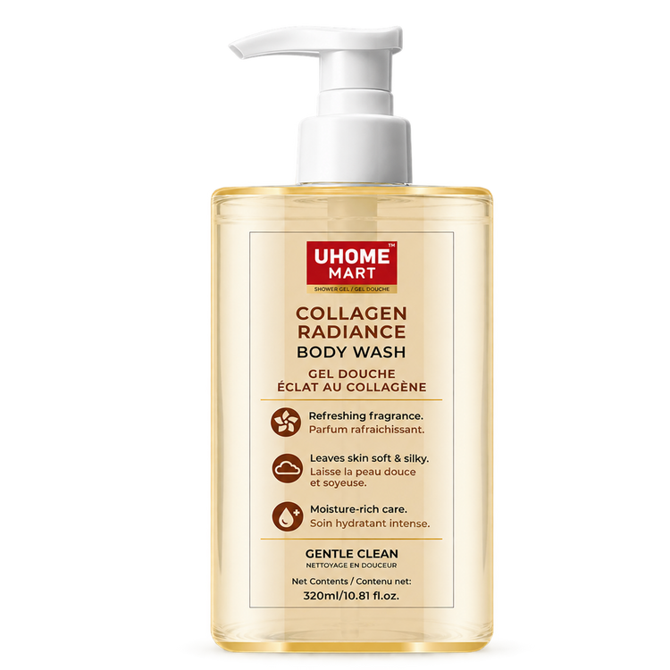UHOME MART Collagen Radiance Body Wash, 320mL