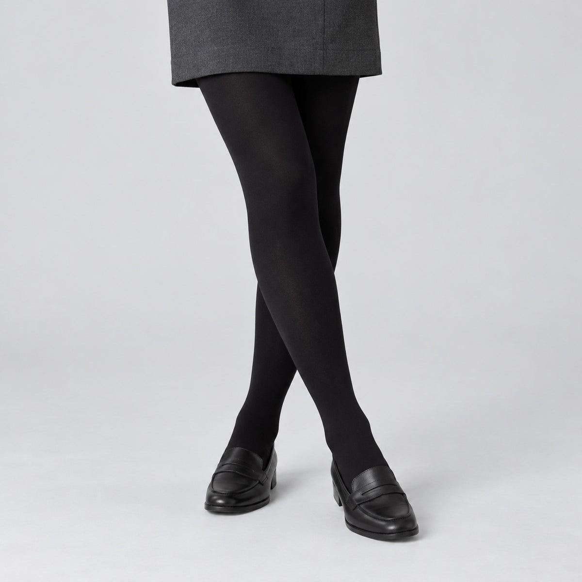 UHOME MART Black Tights for Women, Breathable Comfortable Pantyhose, S/M